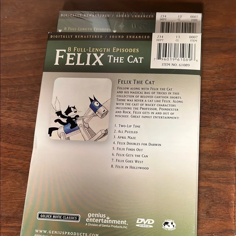 ❤️❤️❤️ Felix The Cat, Little LuLu, Betty Boop, Popeye and more DVD Collection -
